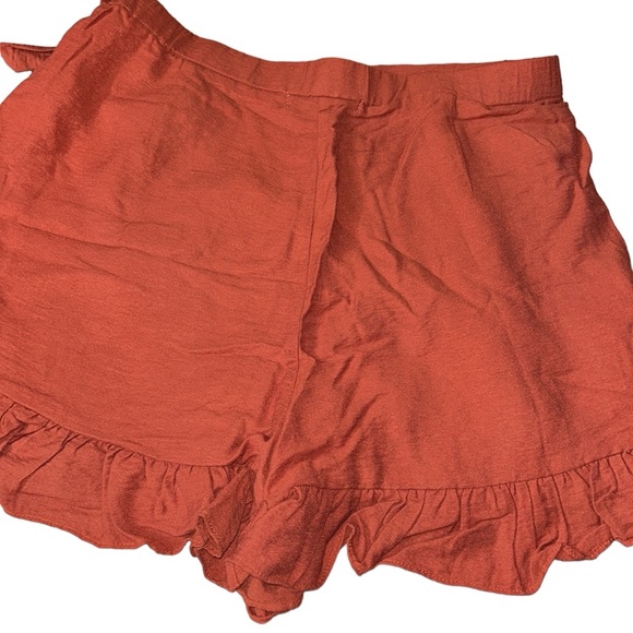 Cage Burnt Orange/Clay-ish Skort, Size Large - Picture 6 of 8